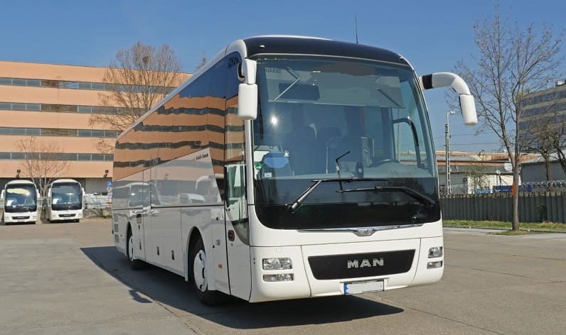 Montenegro: Buses operator in Podgorica (Titograd) in Podgorica (Titograd) and Europe