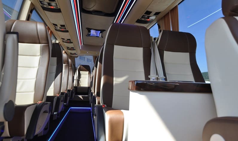 Europe: Coaches charter in Montenegro in Montenegro and Sutomore